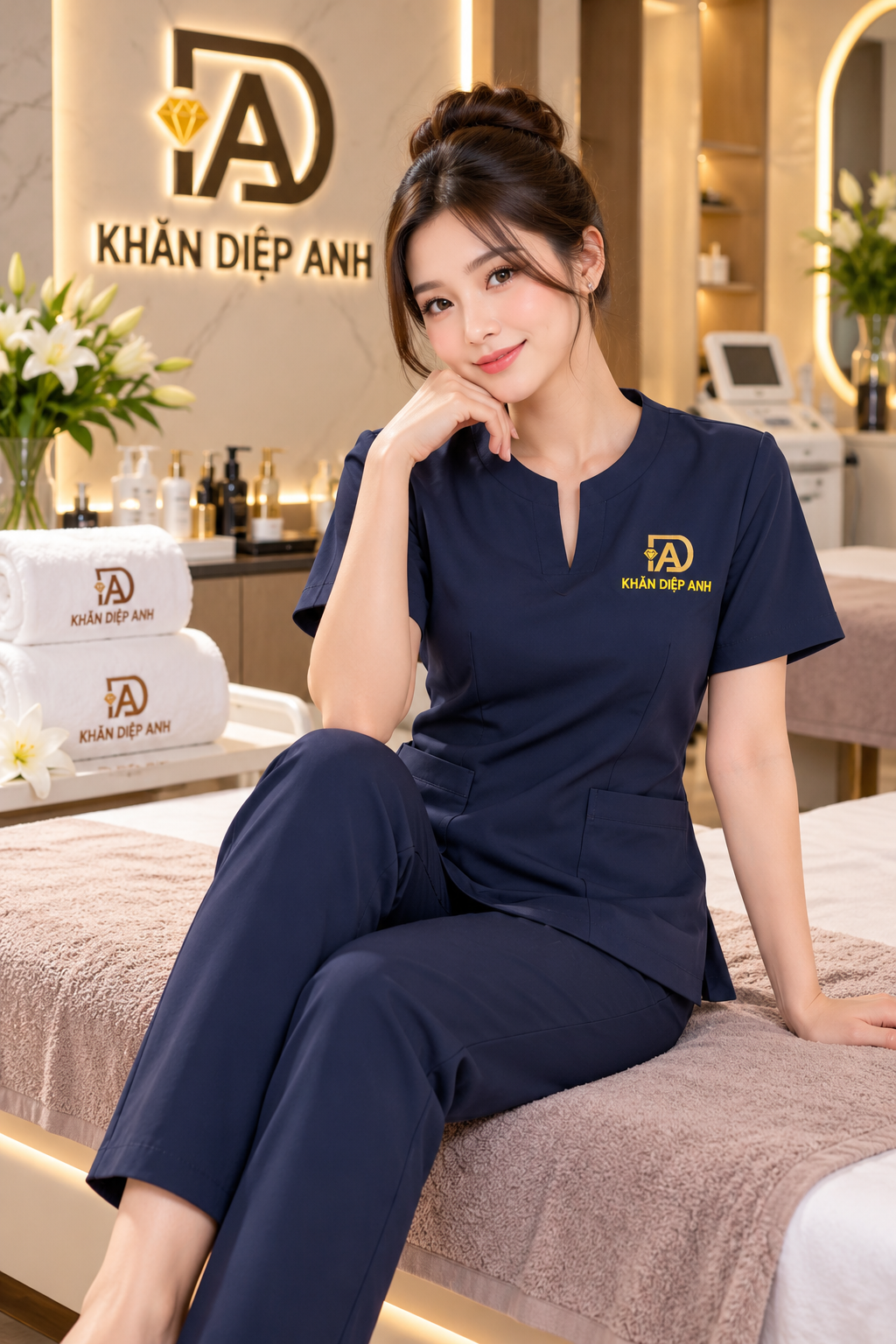 Đồng phục cổ tròn