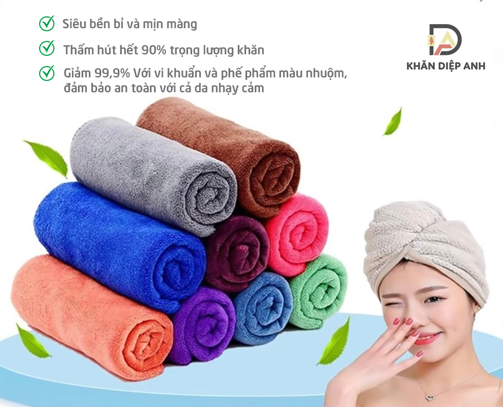 Khăn spa microfiber mềm mịn