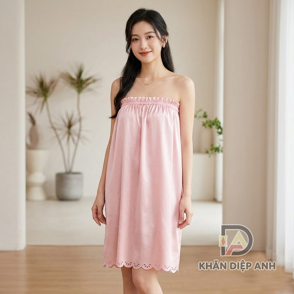 Váy quây lụa chun to